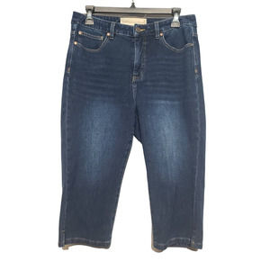 Soft Surroundings Ultimate Denim Pedal Pusher Jeans Size 10